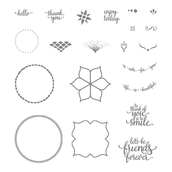 Eastern Beauty | Retired Photopolymer Stamp Set | Stampin' Up!