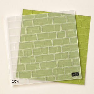 Brick Wall | Retired Embossing Folder | Stampin' Up!