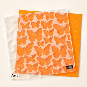 Fluttering | Retired Embossing Folder | Stampin' Up!