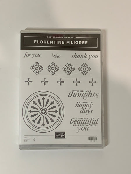 Florentine Filagree | Retired Photopolymer Stamp Set | Stampin' Up!
