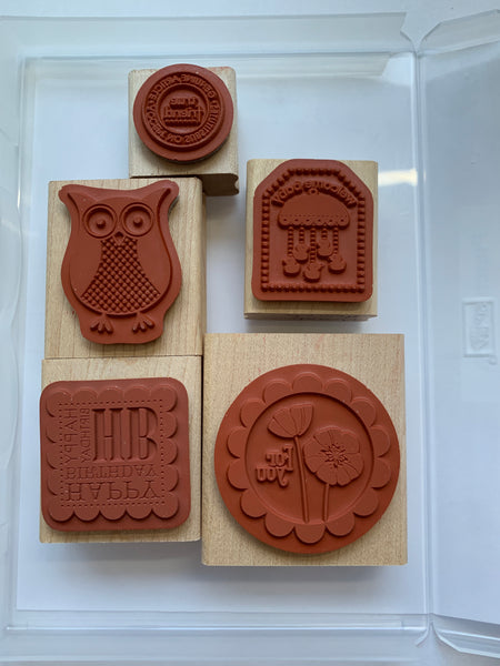 Punch Bunch | Retired Wood Mount Stamp Set | Stampin' Up!