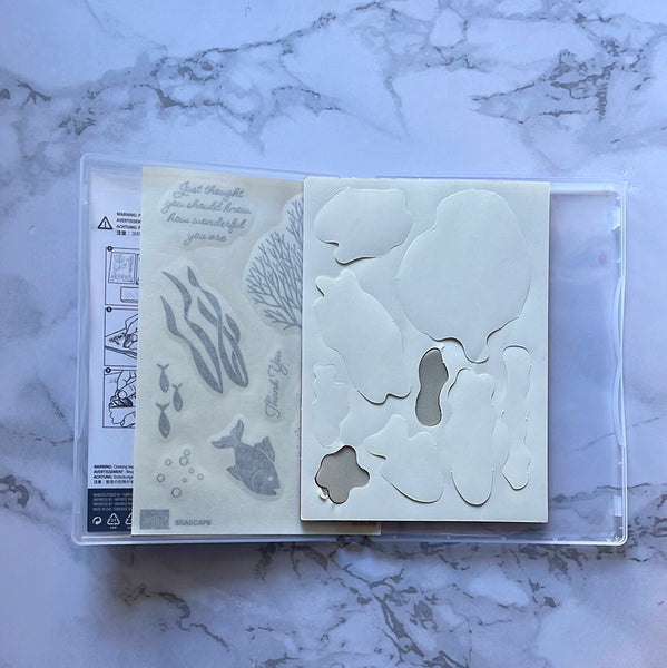 Seascape | Retired Cling Mount Stamp Set | Stampin' Up!
