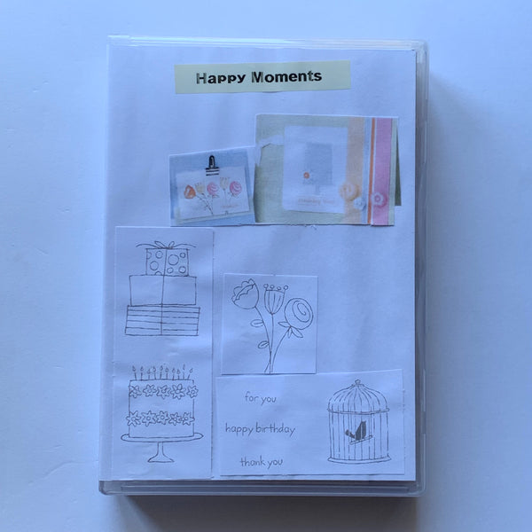 Happy Moments | Retired Wood Mount Stamp Set | Stampin' Up!