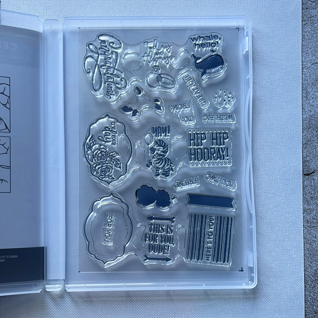 Celebration of Tags | Retired Photopolymer Stamp Set | Stampin' Up!