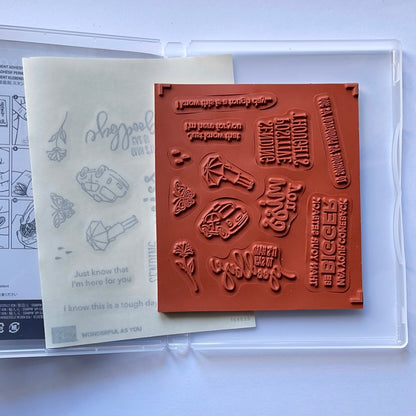 Wonderful as You | Retired Cling Mount Stamp Set | Stampin' Up!