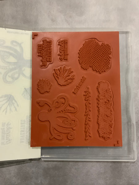 Sea of Textures | Retired Clear Mount Stamp Set | Stampin' Up!