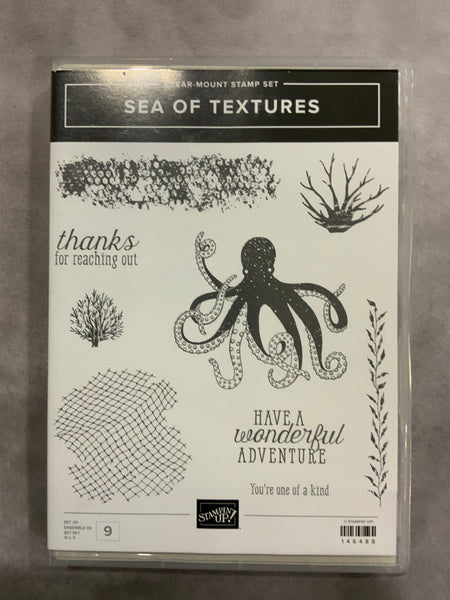 Sea of Textures | Retired Clear Mount Stamp Set | Stampin' Up!