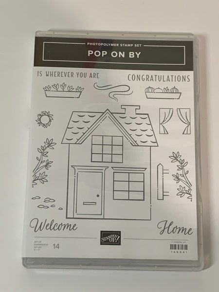 Pop on By | Retired Photopolymer Stamp Set | Stampin' Up! | BRAND NEW!