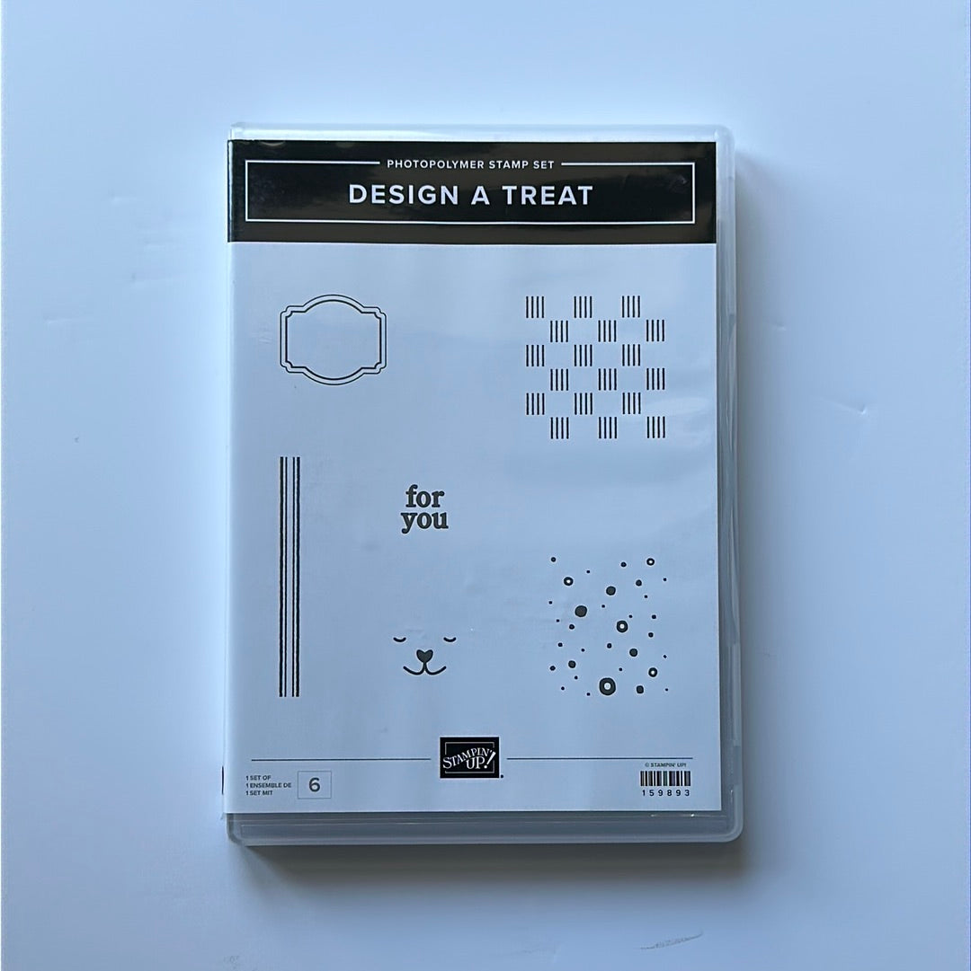 Design a Treat | Retired Photopolymer Stamp Set | Stampin' Up!
