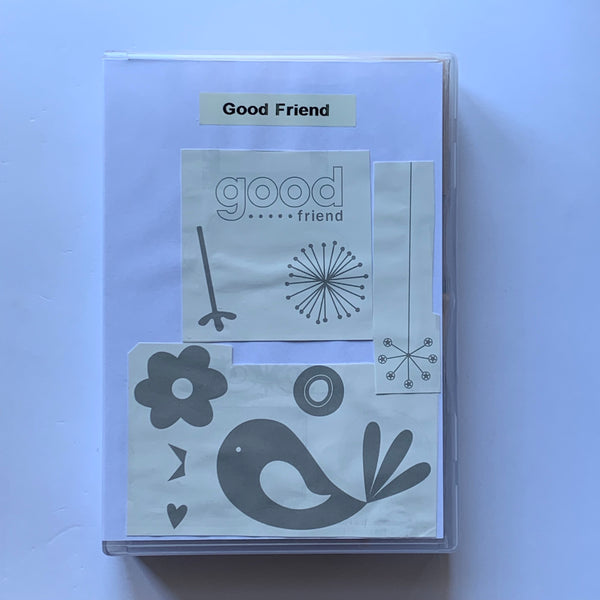 Good Friend | Retired Wood Mount Stamp Set | Stampin' Up!