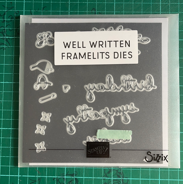 Well Writtenl Dies | Retired Dies Collection | Stampin' Up!