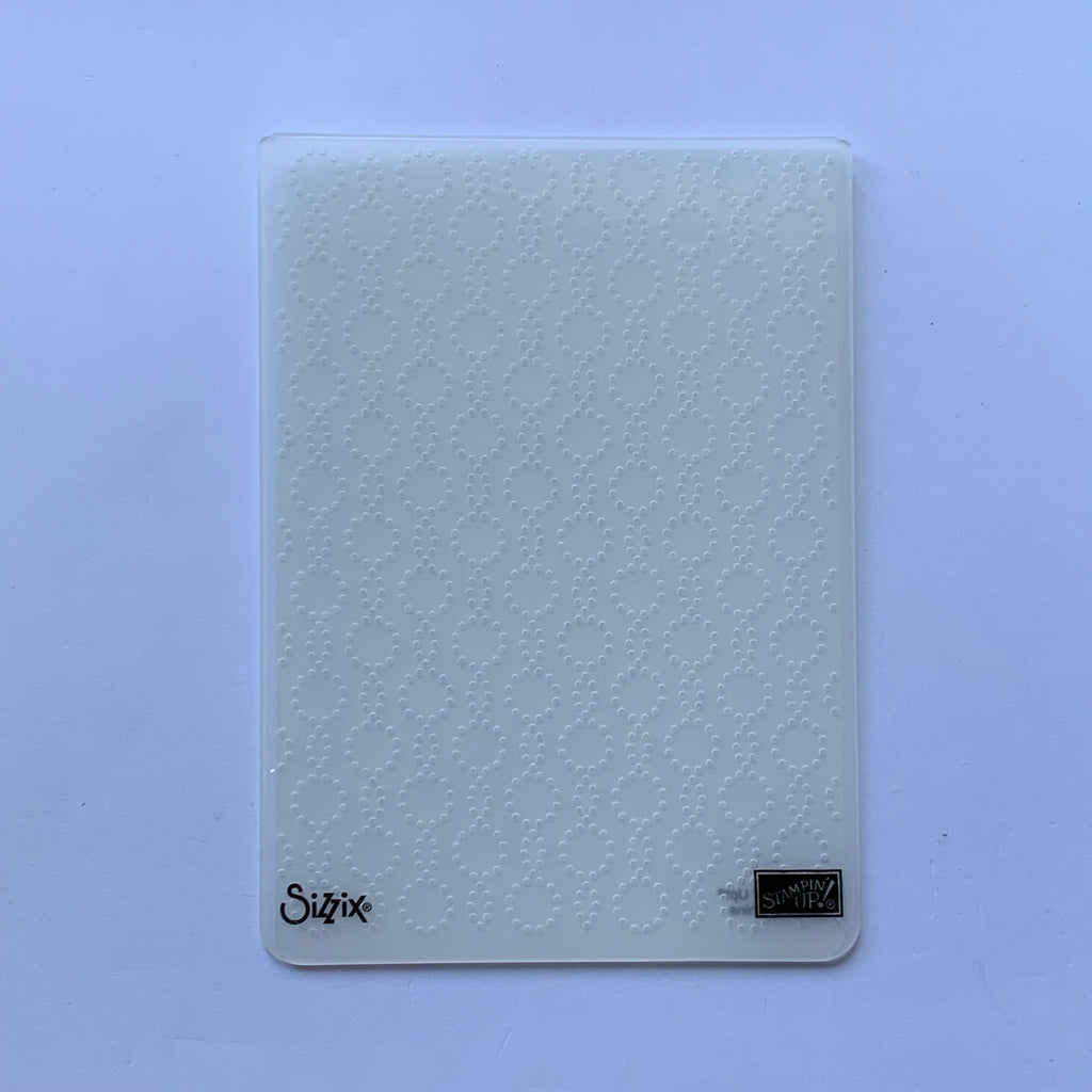 ALIBBON Dots Plastic Embossing Folders for Card Making Dot