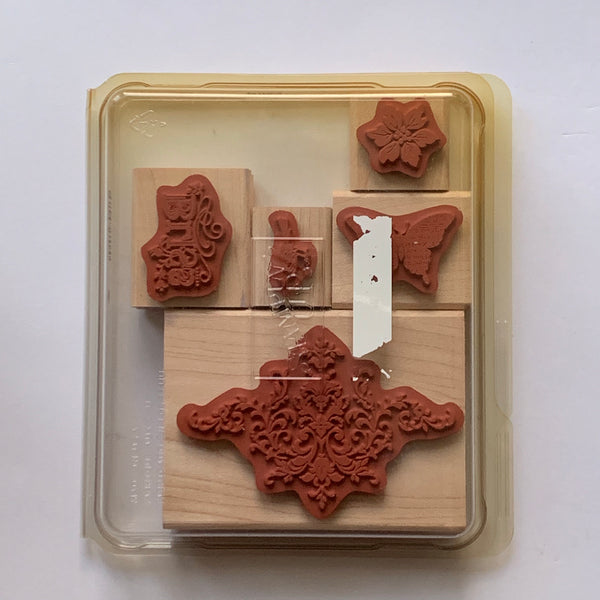 Bliss | Retired Wood Mount Stamp Set | Stampin' Up!