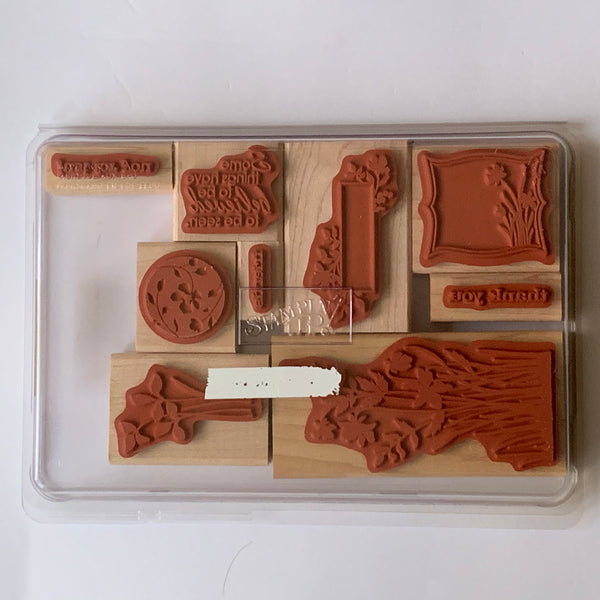 Just Believe | Retired Wood Mount Stamp Set | Stampin' Up!