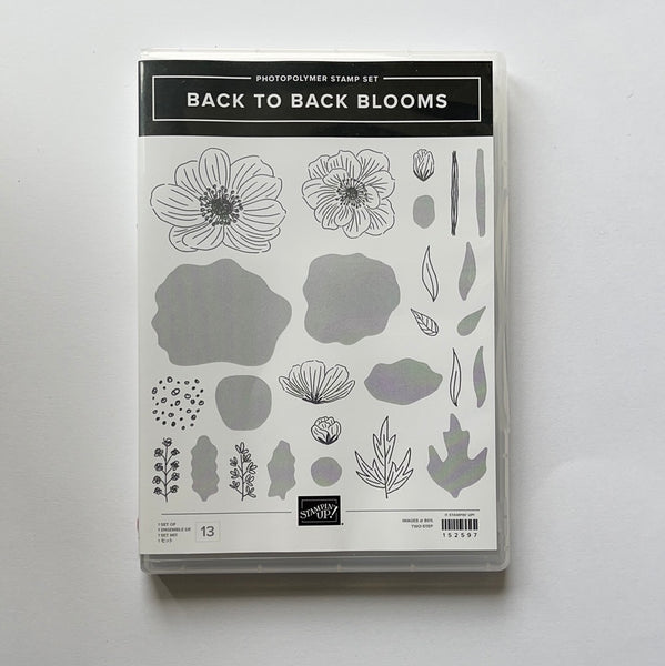 Back to Back Blooms | Retired Photopolymer Stamp Set | Stampin' Up!