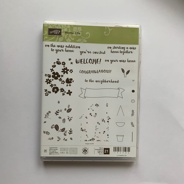 Home Life | Retired Photopolymer Stamp Set