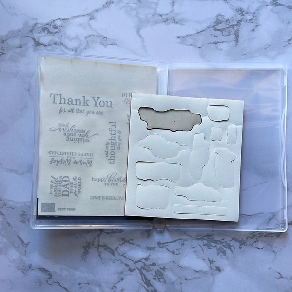 Best Year | Retired Cling Mount Stamp Set | Stampin' Up!