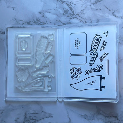 Your Biggest Fan | Retired Photopolymer Stamp Set | Stampin' Up!