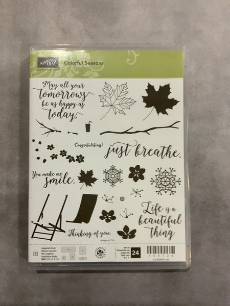 Colourful Seasons | Retired Photopolymer Stamp Set | Stampin' Up!