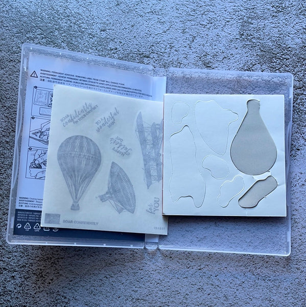 Soar Confidently | Retired Cling Mount Stamp Set | Stampin' Up!