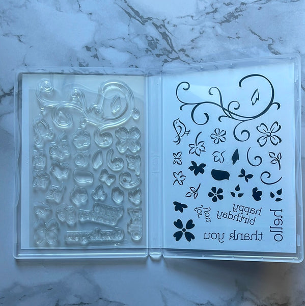 Sentimental Swirls | Retired Photopolymer Stamp Set | Stampin' Up!