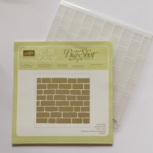 Brick Wall Retired Embossing Folder | Stampin' Up!
