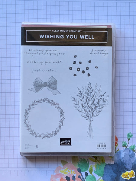 Wishing You Well | Retired Clear Mount Stamp Set | Stampin' Up!
