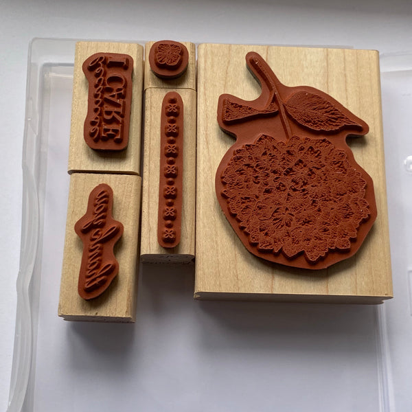 Because I Care | Retired Wood Mount Stamp Set | Stampin' Up!