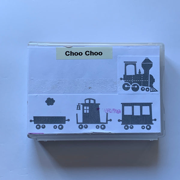 Choo Choo | Retired Wood Mount Stamp Set | Stampin' Up!