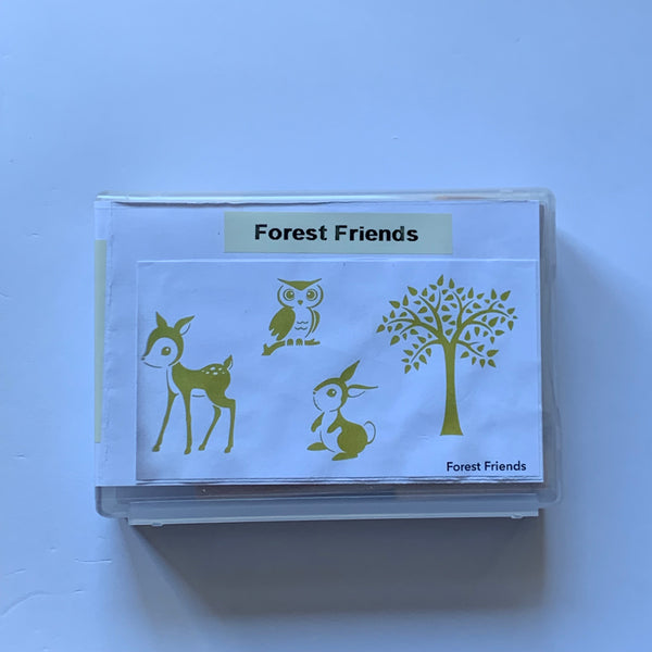 Forest Friends | Retired Wood Mount Stamp Set | Stampin' Up!
