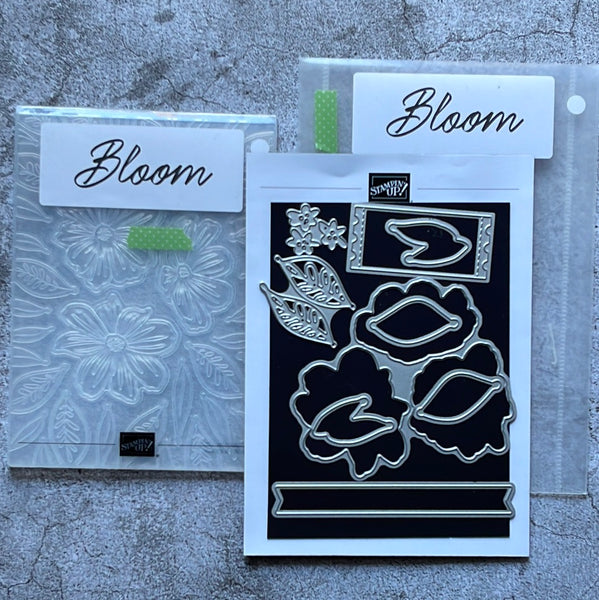 Bloom Hybrid Embossing Folder and Dies | Retired Dies Collection | Stampin' Up!