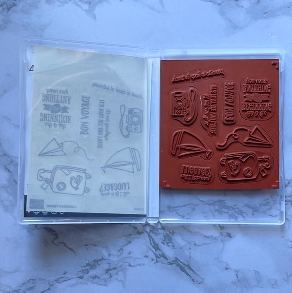 Sweet Farewell | Retired Cling Mount Stamp Set | Stampin' Up!