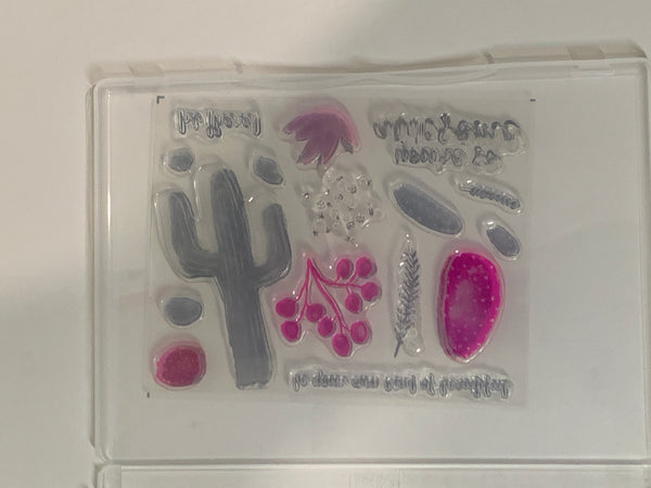 Flowering Desert | Retired Photopolymer Stamp Set | Stampin' Up!