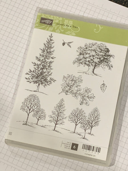 Lovely as a Tree | Retired Clear Mount Stamp Set | Stampin' Up!