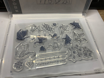 Artfully Folded | Retired Photopolymer Stamp Set | Stampin' Up! | BRAND NEW