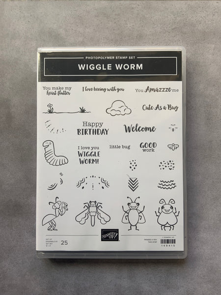Wiggle Worm | Retired Photopolymer Stamp Set | Stampin' Up!