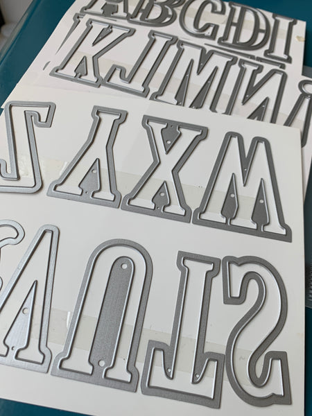 Large Letters Framelits Dies | Retired Framelits/Dies Collection | Stampin' Up!