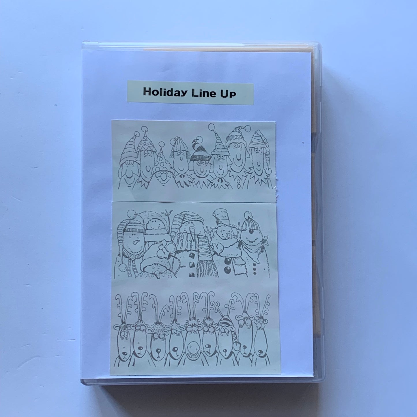 Holiday Line Up | Retired Wood Mount Stamp Set | Stampin' Up!