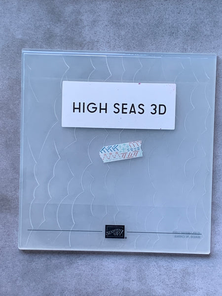 High Seas 3D Embossing Folder | Retired Embossing Folder | Stampin' Up!