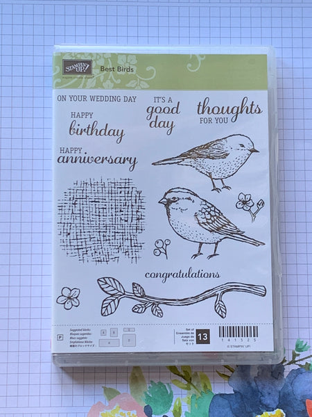 Best Birds | Retired Photopolymer Stamp Set | Stampin' Up!