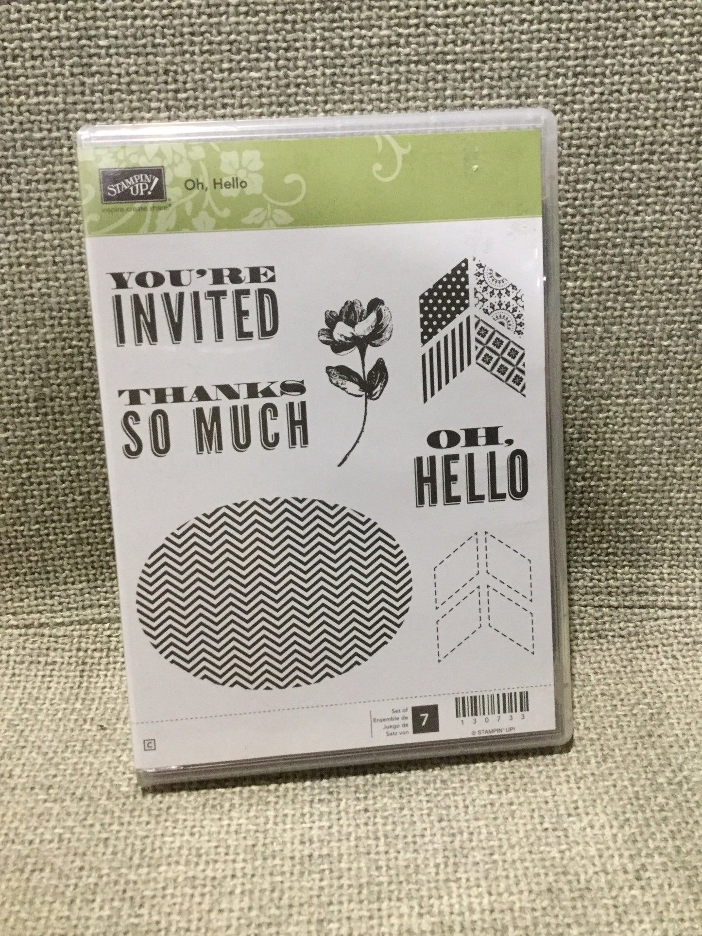 Oh, Hello | Retired Clear Mount Stamp Set | Stampin' Up!