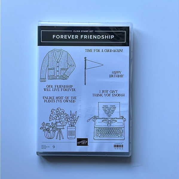 Forever Friendship | Retired Cling Mount Stamp Set | Stampin' Up!