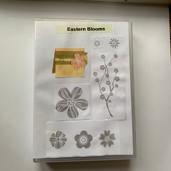 Eastern Blooms | Retired Wood Mount Stamp Set | Stampin' Up!