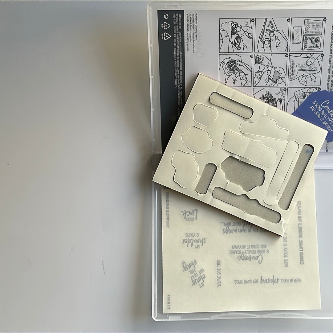 Sending Support | Retired Cling Mount Stamp Set | Stampin' Up!