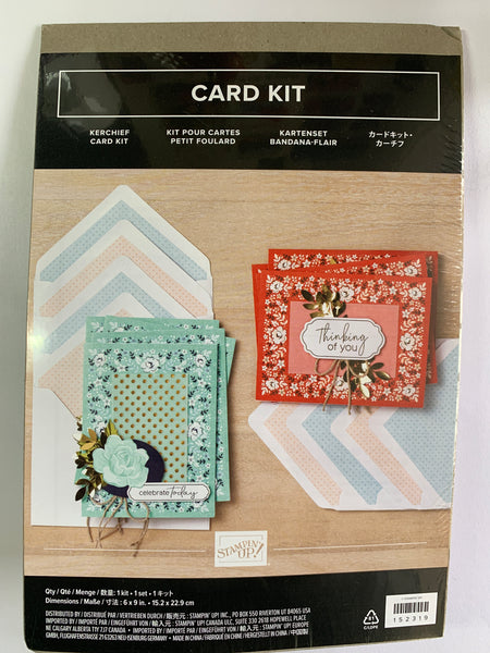 Kerchief Card Kit | Retired Sale-a-Bration 2020 Kit | Stampin' Up!