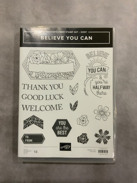 Believe You Can | Retired Photopolymer Stamp Set | Stampin' Up!