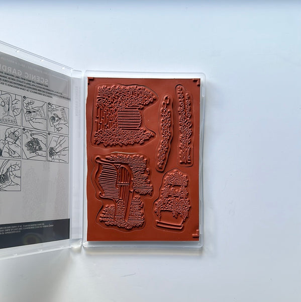 Scenic Garden | Retired Cling Mount Stamp Set | Stampin' Up!