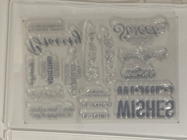 More Than Words | Retired Photopolymer Stamp Set | Stampin' Up! | BRAND NEW