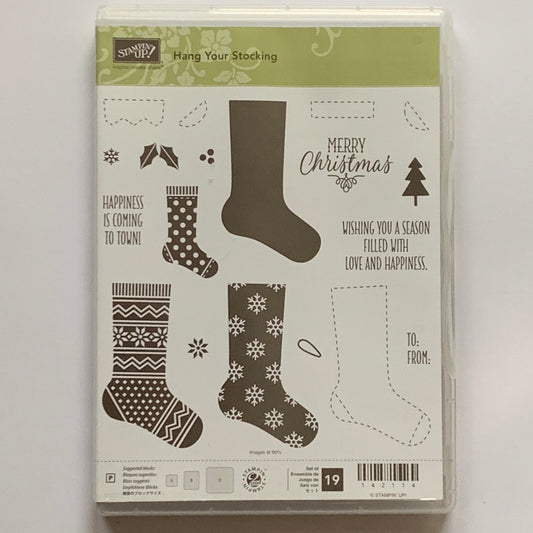 Hang Your Stocking | Retired Photopolymer Stamp Set | Stampin' Up!