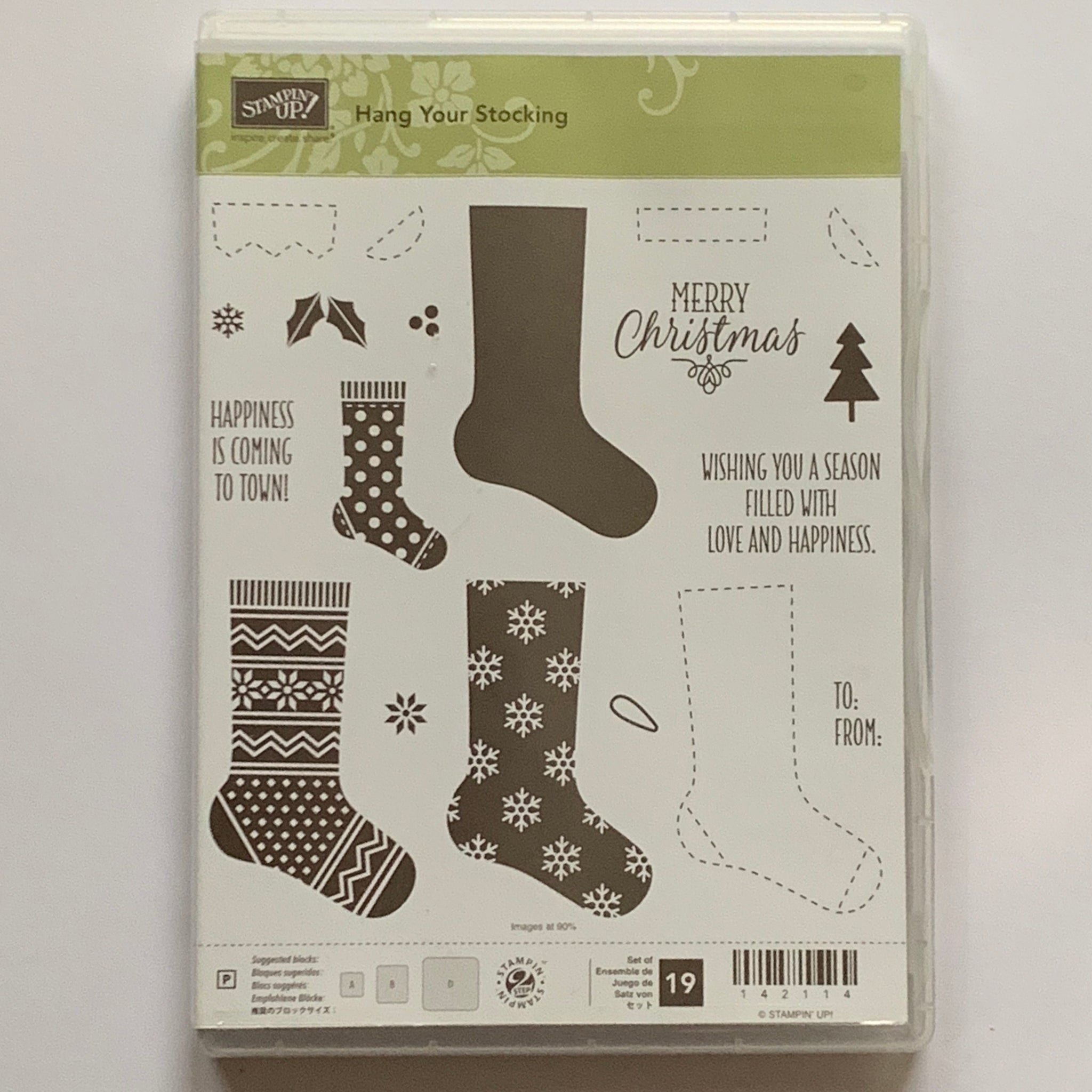 Hang Your Stocking | Retired Photopolymer Stamp Set | Stampin' Up!